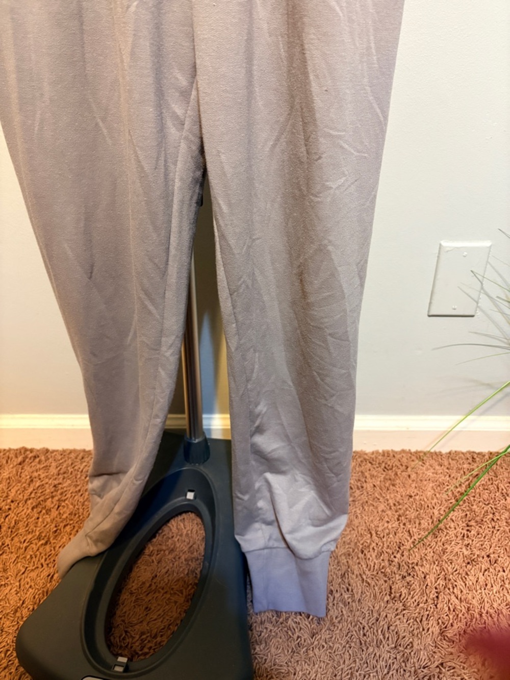 Women's Gray Drawstring Jumpsuit - Picture 3 of 5